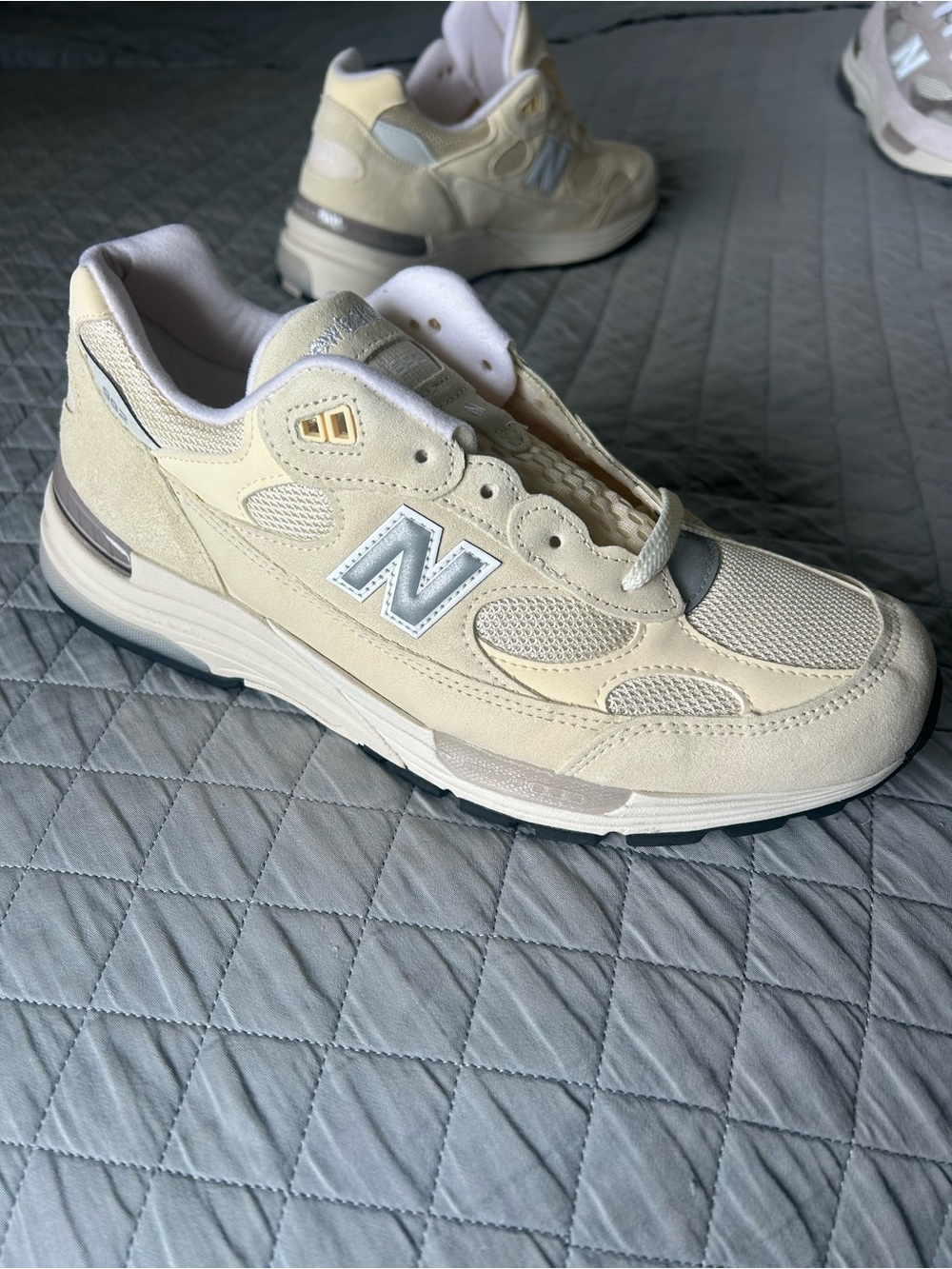New Balance Calcium Cashew 992 10D - Picture 8 of 8